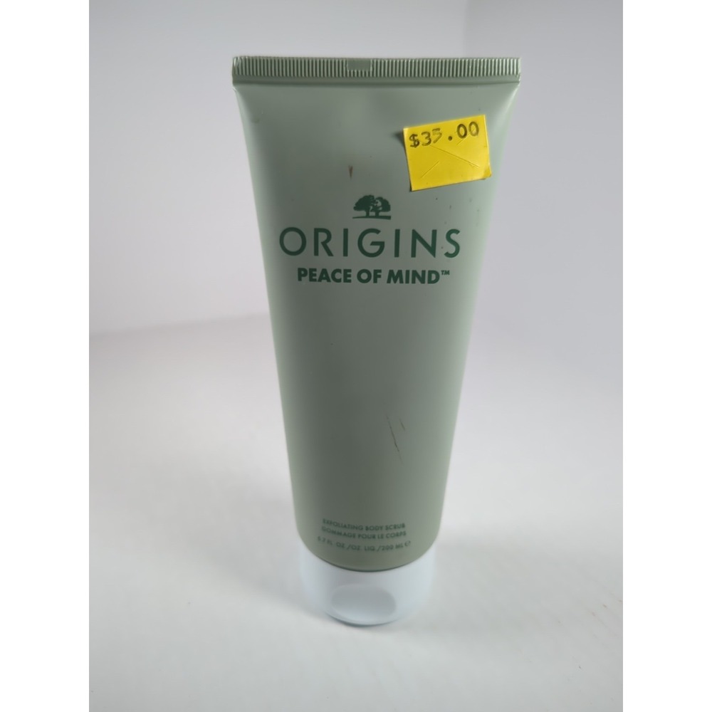ORIGINS‎ Peace Of Mind Exfoliating Body Scrub 6.7oz New Daily Use Gentle